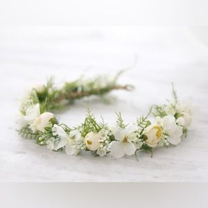 NWT Floral Crown Headband